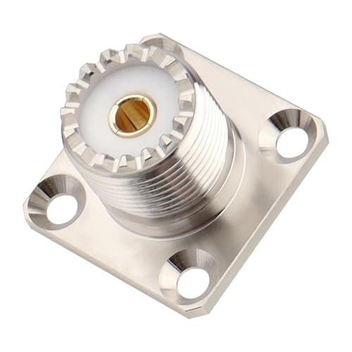 MOOKEERF Conector UHF SO239 Hembra 5 piezas miniatura 2