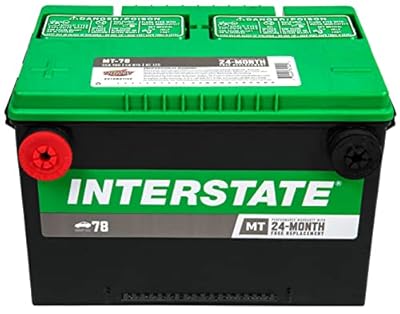 Interstate Batteries Group 78 Car Battery Replacement (MT-78) 12V, 700 CCA, 24 Month Warranty, Replacement Automotive Battery for Cars, Trucks, SUVs, Cargo Vans