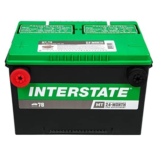 Interstate Batteries Group 78 Car Battery Replacement (MT-78) 12V, 700 CCA, 24 Month Warranty, Replacement Automotive Battery for Cars, Trucks, SUVs, Cargo Vans