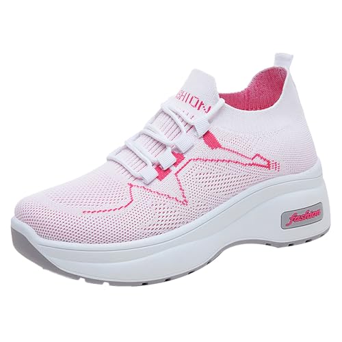 Zapatillas de verano para mujer azul sólido ideales para paseos diarios cómodos