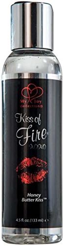 Kiss of Fire Massage Warming Lotion - Honey Butter