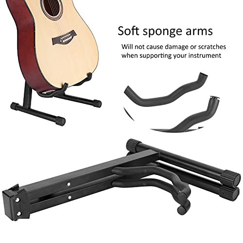 Support de guitare pour instrument de musique – Support de guitare haute résistance – Structure en A – Accessoire de… - Les Beatles, Paul McCartney, John Lennon, RIngo Starr, George Harrison Support de guitare pour instrument de musique - Support de guitare haute résistance - Structure en A - Accessoire de… – Image 6