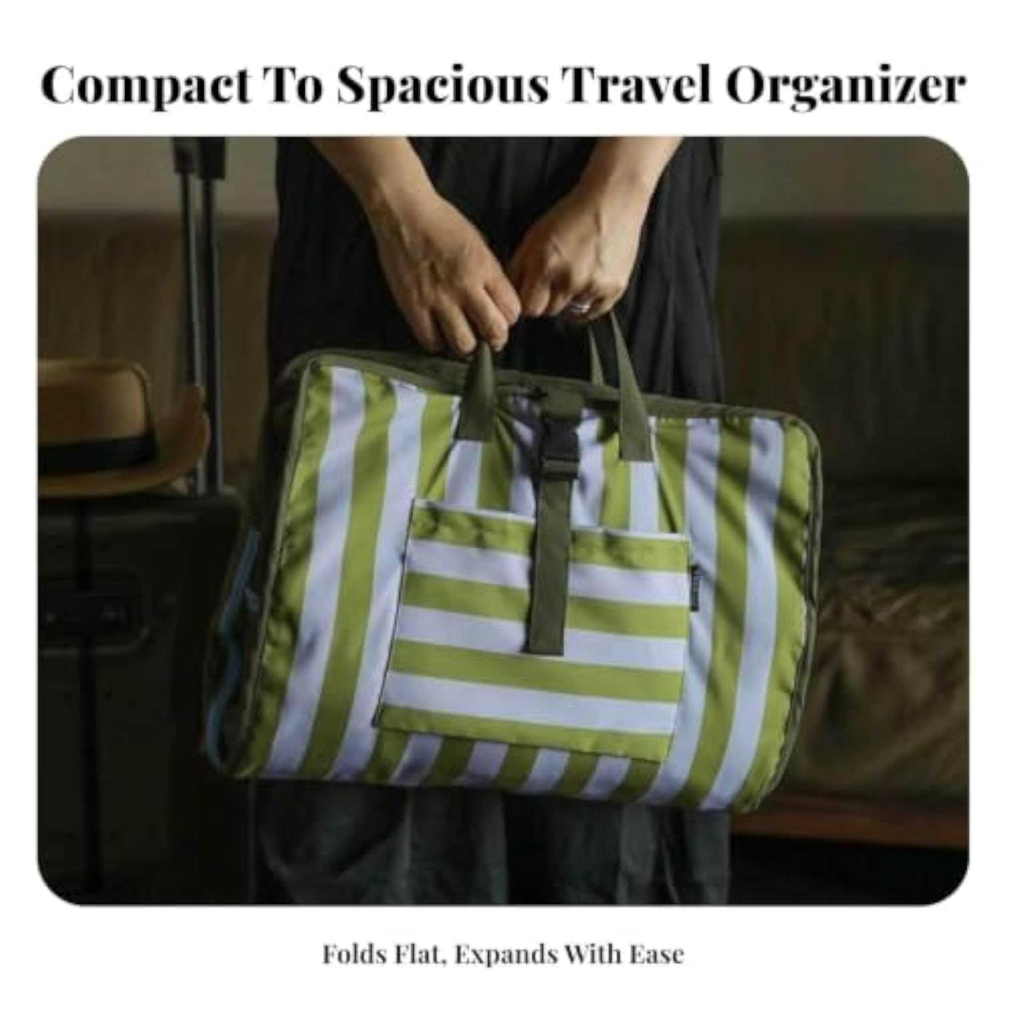 Travel Storage Bag with Hanging Loop, Portable Organizer