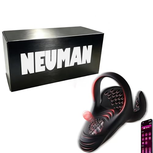 Neuman ApexDrive Pro.Portable Black Silicone 9 Modes IPX7 Waterproof Design Can App Control or Button ControI.