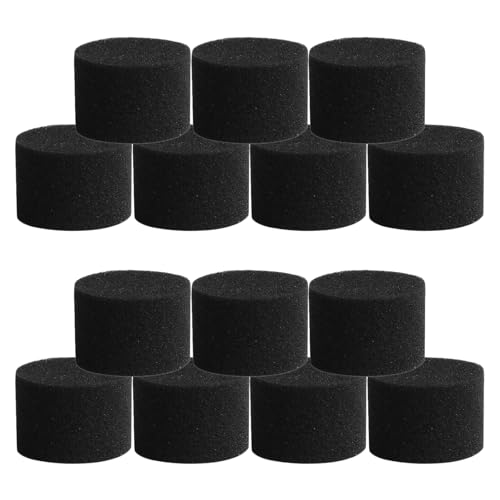 BIUDECO 50 Unidades de Esponjas Hidropónicas Negras para Cultivo sin Tierra 45Mm X 30Mm Esponjas para Germinar Verduras y Brotes para Jardinería Hidropónica Bloque Absorbente para Plantas