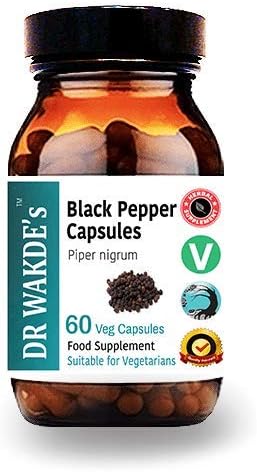 Black Pepper Capsules (Piper nigrum)