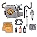 Mikatesi MS270 MS280 Carburetor Carb for Stihl MS270 MS280 MS270C MS280C Chainsaw - with Air Filter Spark Plug Fuel Line Kit