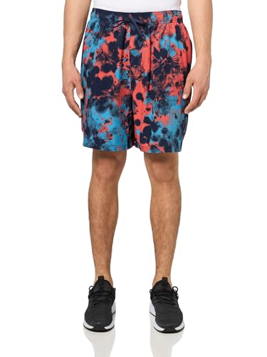 Image of Under Armour Men's Compression Lined Volley Swim Trunks, UPF 50+ Sun Protection, Drawstring Closure & Elastic Waistband