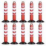 CAFIEDR Paletto delimitatore del Traffico, Colonna di Avvertimento di Sicurezza, paletto d...