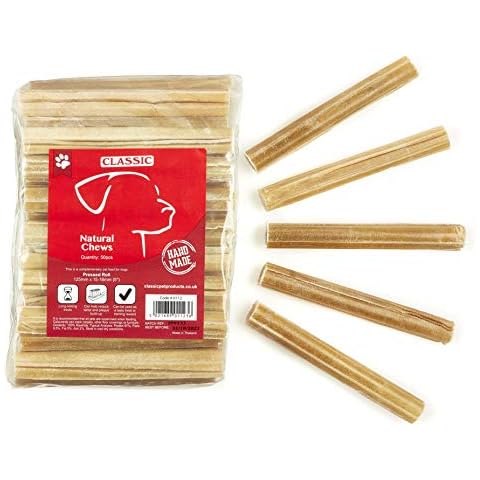 Classic Rawhide Pressed Rolls for Dogs Cover