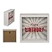 Produktbild ootb Spardose Geldgeschenk »Happy Birthday« Sparen Sparbüchse 20·20cm Weiß Rot Blau