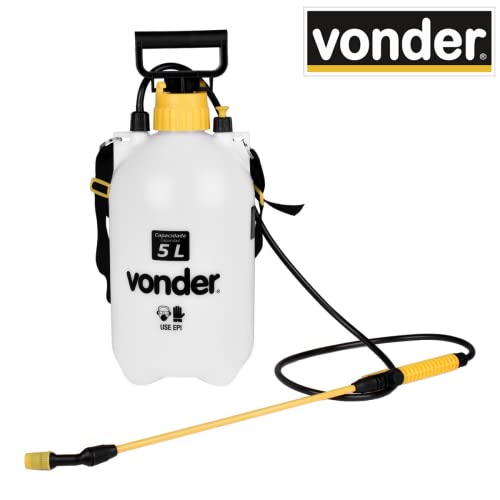 Pulverizador Borrifador Bomba de Veneno Dedetizador Agricola Lateral Manual 5 Litros Vonder