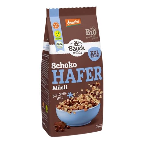 Bauck Mühle Hafer Müsli, Schoko, 900g (4)