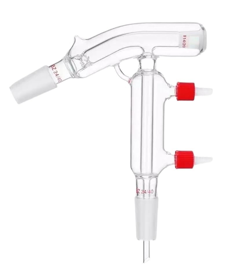 Adaptateurs en verre de laboratoire à double paroi pour micro-distillation de haute précision