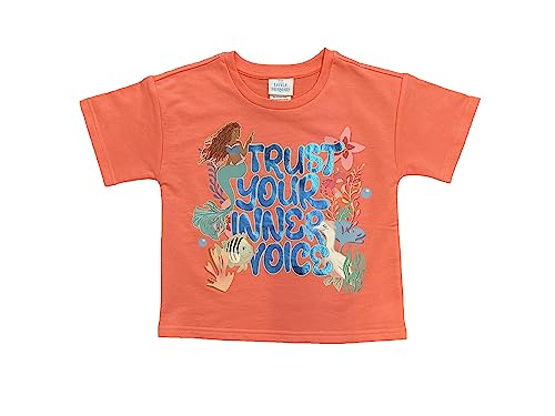Image of Disney Girls' Disney's the Little Mermaid Movie Girls French Terry Tee & Short Set - Ariel, Flounder, Sebastian