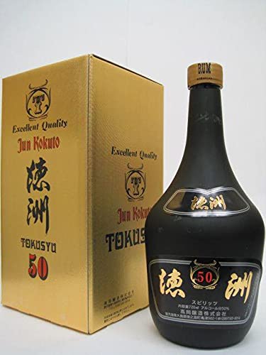 Amazon.co.jp: 高岡醸造 徳洲 奄美産ラム 50度 720ml □ルリカケスの高