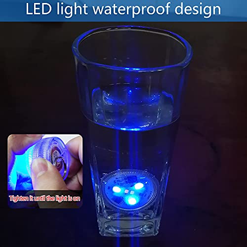 Iokuki 25'' Light Up Pool Toys For Kids Adults Inflatable Dolphin Stand Up On Water Land With Tumbler Design/Led & Remote / 13 Colors Pool Floats Great For Beach Pool Game Party Decorations - 1 Pcs #TOP5