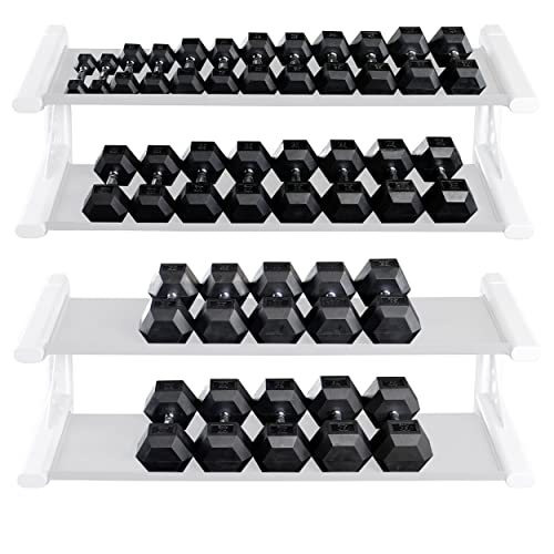 Body-Solid-Rubber-Coated-Hexagon-Dumbbells-Hand-Weights-For-Men-and-Women-Weights-Dumbbell-for-Strength-Training-Body-Building-Home-Gym-Training-Gear