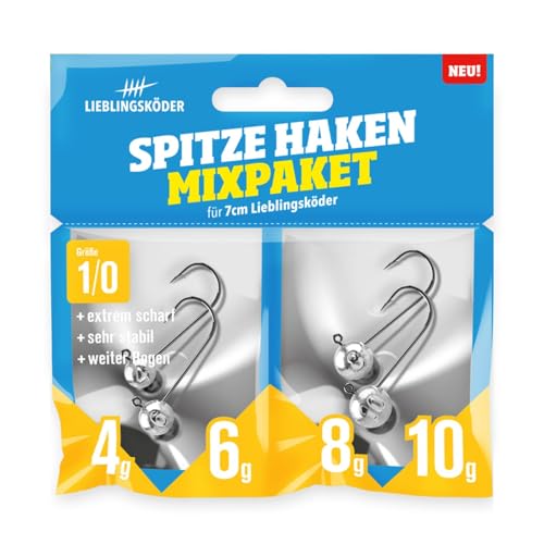 Lieblingsköder Spitze Haken 1/0 Mix