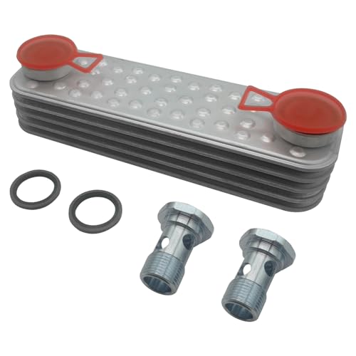 ZBDEAL Oil Cooler PBC500230 RK1127 Replacement for Land Rover 1991-2016 Defender 1999-2004 Discovery