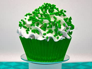 Green Sprinkles - 1.6 Pounds - Dark Green Jimmies - Ice Cream, Cake, Cupcake, Cookies