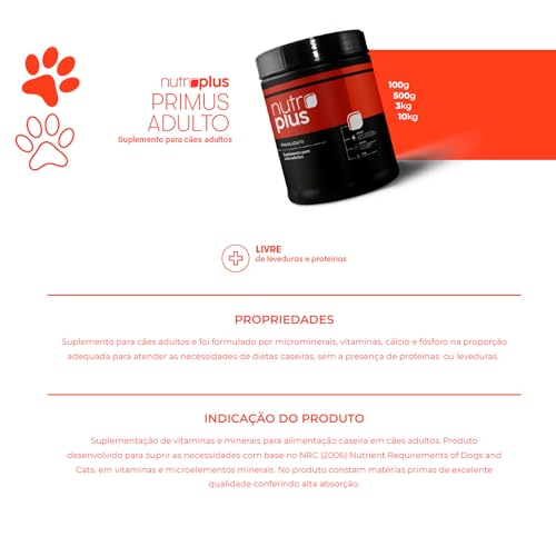 Suplemento Nutroplus Primus Adulto 100gr
