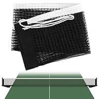 Tischtennisnetz Polyester, Tischtennis Netz Ersatznetz 180 * 14 cm, Tragbares Tischtennisnetz für Jeden Tisch, Ping Pong Netz für Innen- und Außenbereich