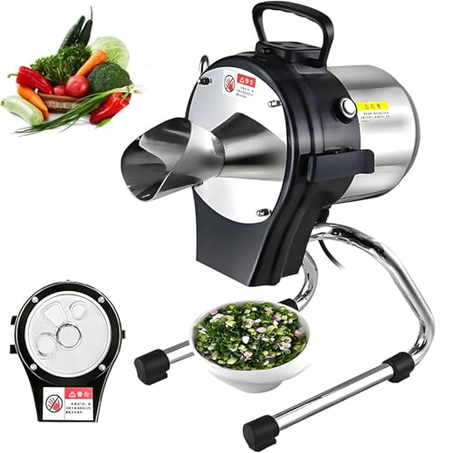 Cortadora Eléctrica de Vegetales Comercial 1-5 mm Ajustable