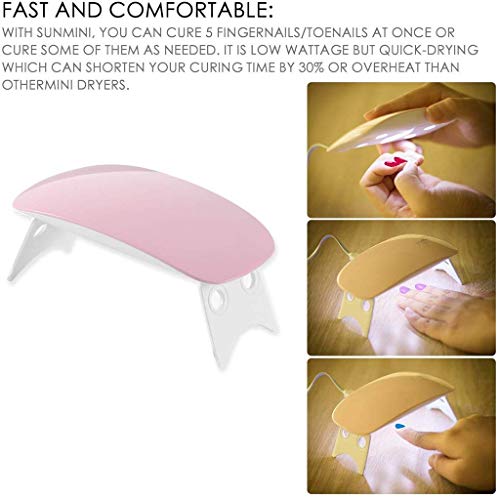 Lampe LED gel nail anti écaillement pour manucure acrylique réussie - 5
