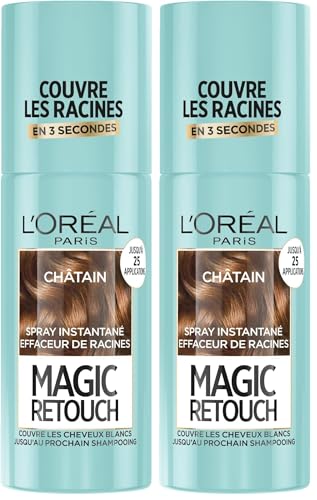 Coloration Spray Retouche Racine Châtain Magic Retouch Résultat Naturel Coloration Temporaire 'oreal Paris La Boîte De Coloration - vue 1