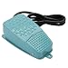 TFS-2 Antideslizante Aleación de Aluminio Restablecimiento Eléctrico Pedal Interruptor Pedal Accionado Controlador...