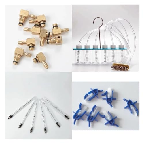 Kit test de débit de retour d'injecteur avec éprouvettes graduées pour rampe commune - 3