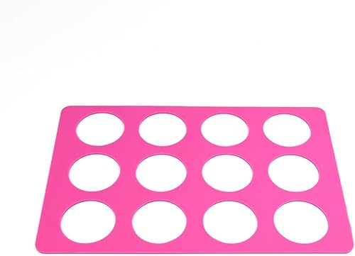 Miniatura 5 de mostsom Moldes redondos de silicona para chocolate, tapete de chocolate con queso, moldes para plantillas de galletas, herramientas de decoración de