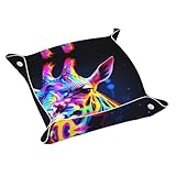 Peut également servir de tapis de souris : lorsque le bouton 4 en 1 est ouvert, le plateau de rangement imprimé de girafes WZYWHJ Medium peut même être utilisé comme tapis de souris, vous offrant une solution pratique et polyvalente pour l'espace de travail. Parfait pour ceux qui travaillent à domicile ou passent de longues heures sur leur ordinateur.