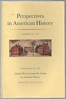 Perspectives in American History Volume VII 1973 B000RB3TK0 Book Cover