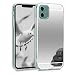 Produktbild kwmobile Hülle kompatibel mit Apple iPhone 11 - Handyhülle - Handy Case in Silber spiegelnd