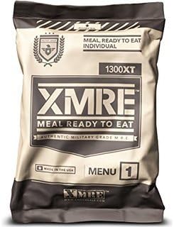 2015 Military Grade XMRE 1300XT Individual Meal (Menu #6 Penne Pasta w/ Vegetable Sausage in Tomato Sauce)