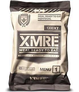 2016 Military Grade XMRE 1300XT Individual Meal (Menu #3 Chicken Pesto Pasta)