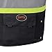 Pioneer High Visibility, Reflective Safety Vest, Black (2/3XL), V1021570U