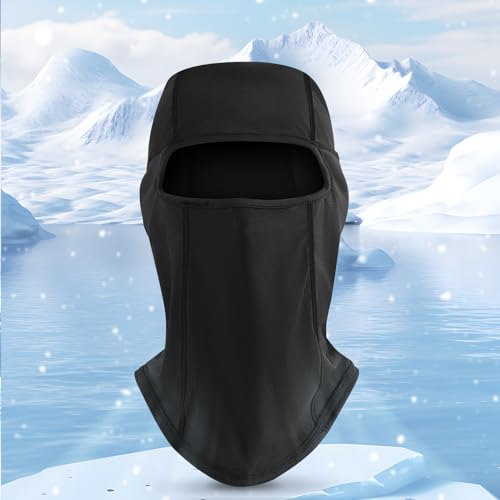 Máscara facial Balaclava proteção solar UV capuz respirável máscara de cabeça inteira para homens mu