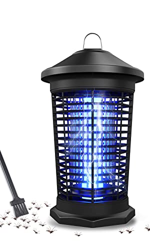FUZYKON Electric Bug Zapper - Outdoor, IPX4 Waterproof Mosquito Killer