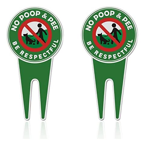 Chihutown Reflective No Dog Pee Sign Cover