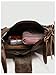 GORGLITTER Women's Y2k Shoulder Bag Buckle Western Vintage Hobo Pu Leather Handbags with Coin Purse Brown One Size