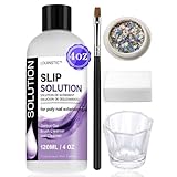 LOUINSTIC Poly Nail Gel Slip Solution - 4oz Slip...