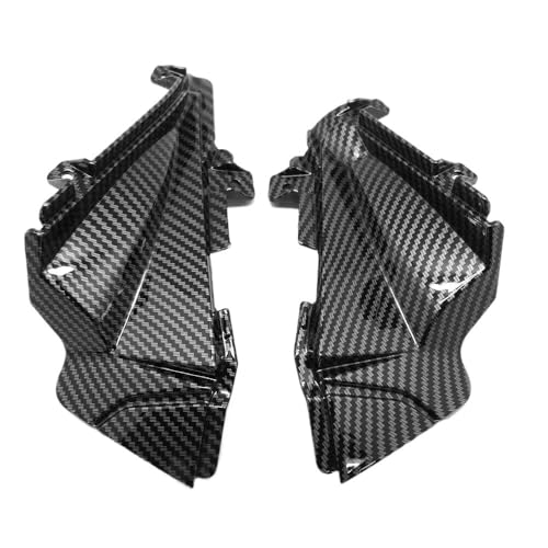 Carénage latéral RS4 125 2013 : couvercle extracteur carbone moto