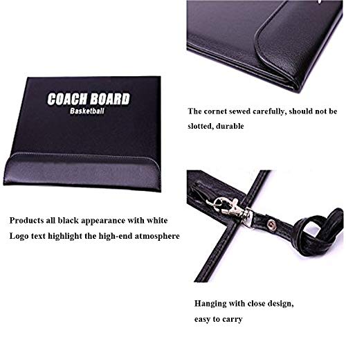 Basketball Coaching Board Coaches Clipboard Tactical Magnetic Board Kit with Dry Erase, Marker Pen and Zipper Bag (Basketball Board) (Basketball Coaching Board) (Basketball Coaching Board) Indiana 