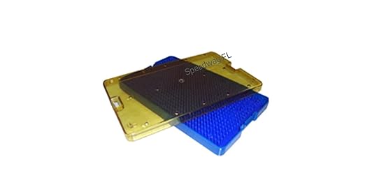Plastic Sterilization Tray Size: 235 x 130 x 19 mm