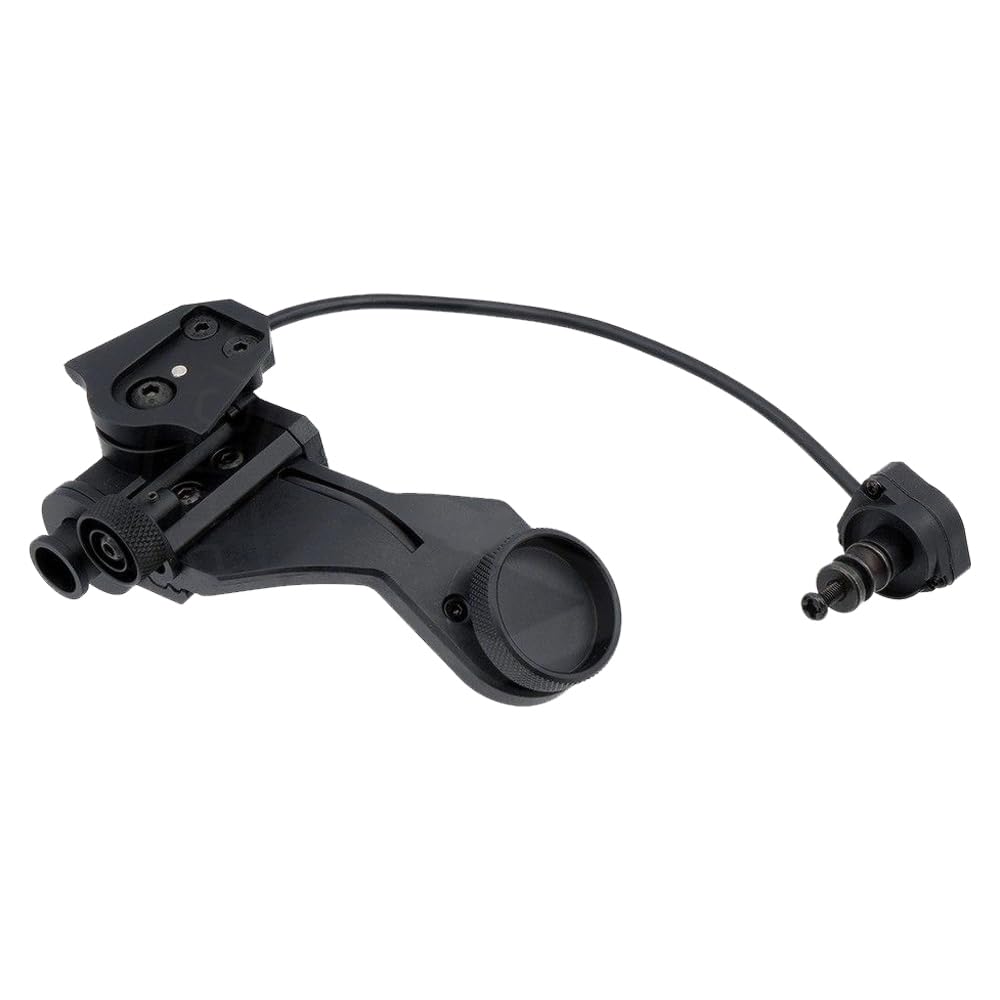 PVS-14 Arm with NVG On/Off Switch NVG Helmet Adapter,Black