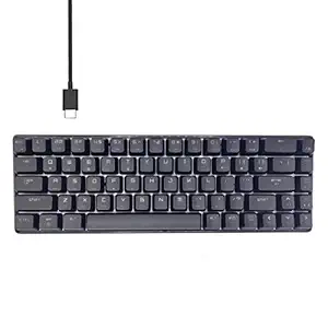60% Mechanical Keyboard, RGB LED Backlit Wired Gaming Keyboard, Ergonomic, for PC/Mac Gamer, Typist