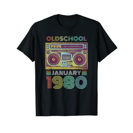 40 cumpleaños regalo enero 1980 cuarenta años Camiseta